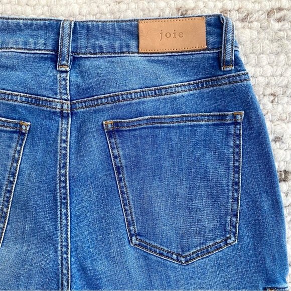 Joie High Rise Cargo Utility Straight Leg Jeans, Size 29 - Picture 7 of 11